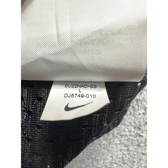 Nike Dri-FIT Shirt Mens Large Black Mesh Athletic DJ5749-010 Football Jersey - Picture 6 of 10